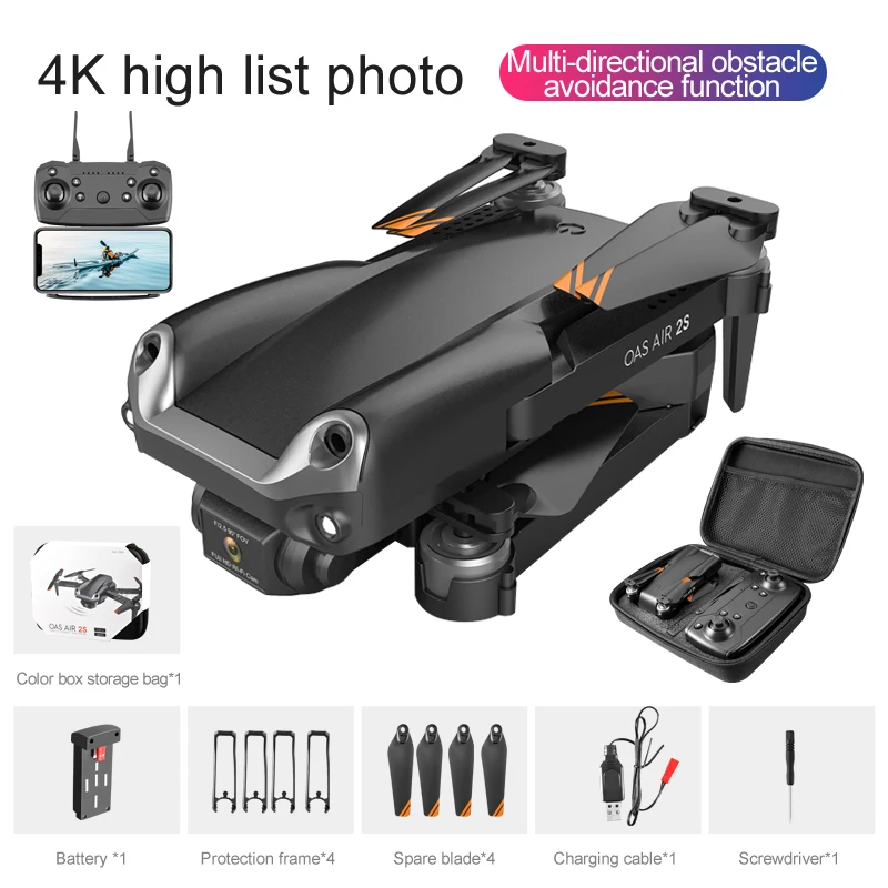 Новинка 2021 Z608 мини Дрон 4K HD с двумя объективами аэрофотосъемка фиксированной