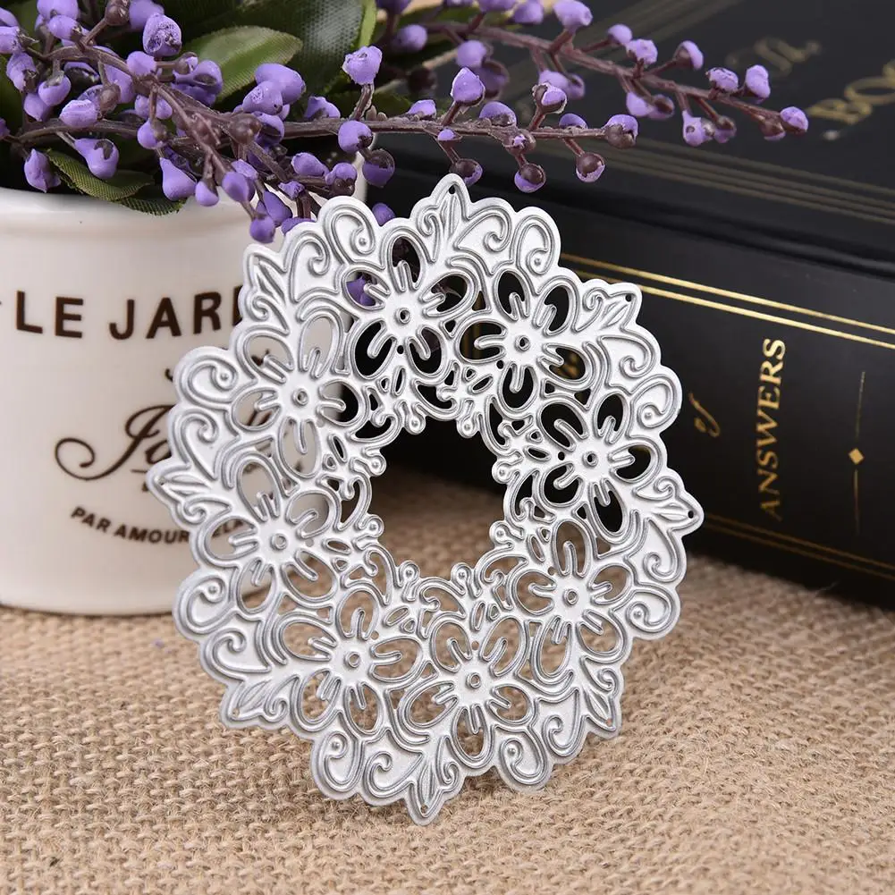 DIY Искусство Цветок штампы шаблон металла резки для изготовления карт