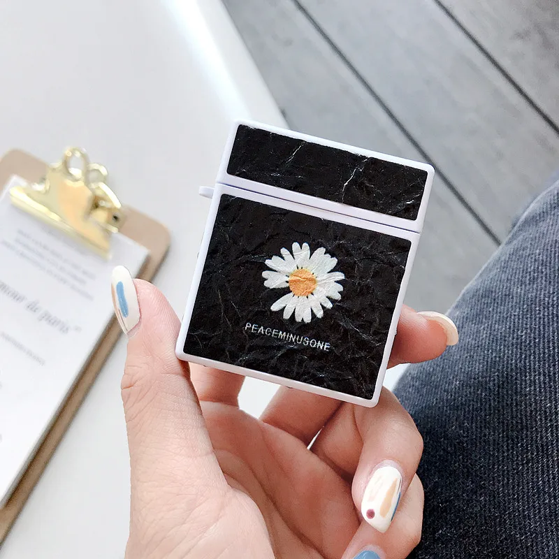 Корея peaceminusone x Fragment Daisy беспроводной Bluetooth чехол для гарнитуры Apple Airpods 1/2 air pods pro