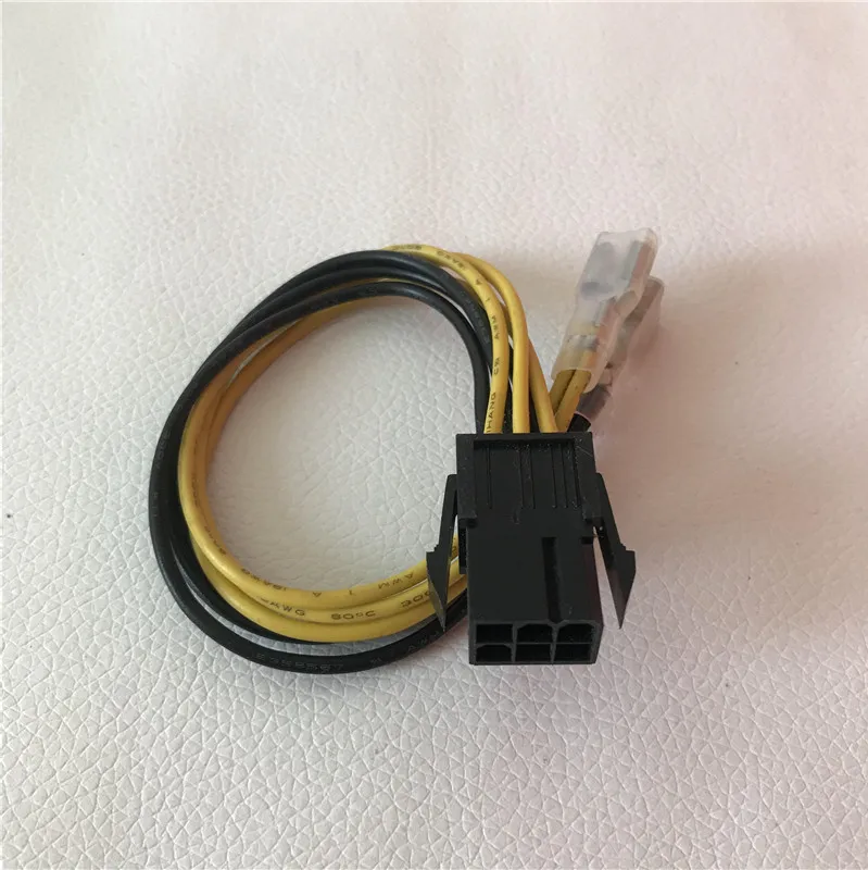 

Power conversion Line for DELL 2950 conversion line card 6.3 plug wire to 6P female