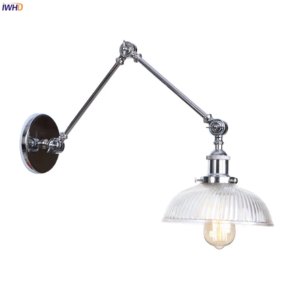 Настенный светильник IWHD в стиле индастриал для спальни ванной зеркала лофта |
