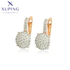 Xuping ювелирные изделия Новое поступление модные серьги золотого цвета для женщин Рождественский подарок A00857304