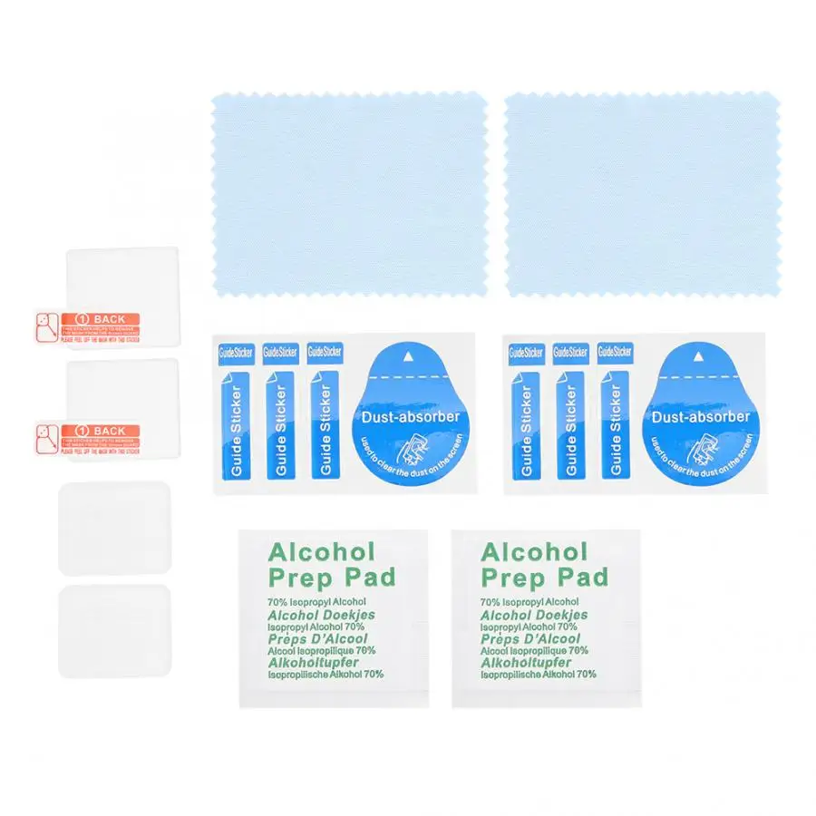 Переводчик сенсорного экрана 9H HD экран объектив закаленные очки защитный чехол