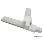 Горизонтальный плагин 2Pin G23GX232G72GX7 4 Вт 5 Вт 6 Вт 7 Вт светодиодный ламповый светильник PL стол настольная лампа для чтения настольная лампа Заменить 2U CFL PL-C 7 Вт9 Вт11 Вт13W