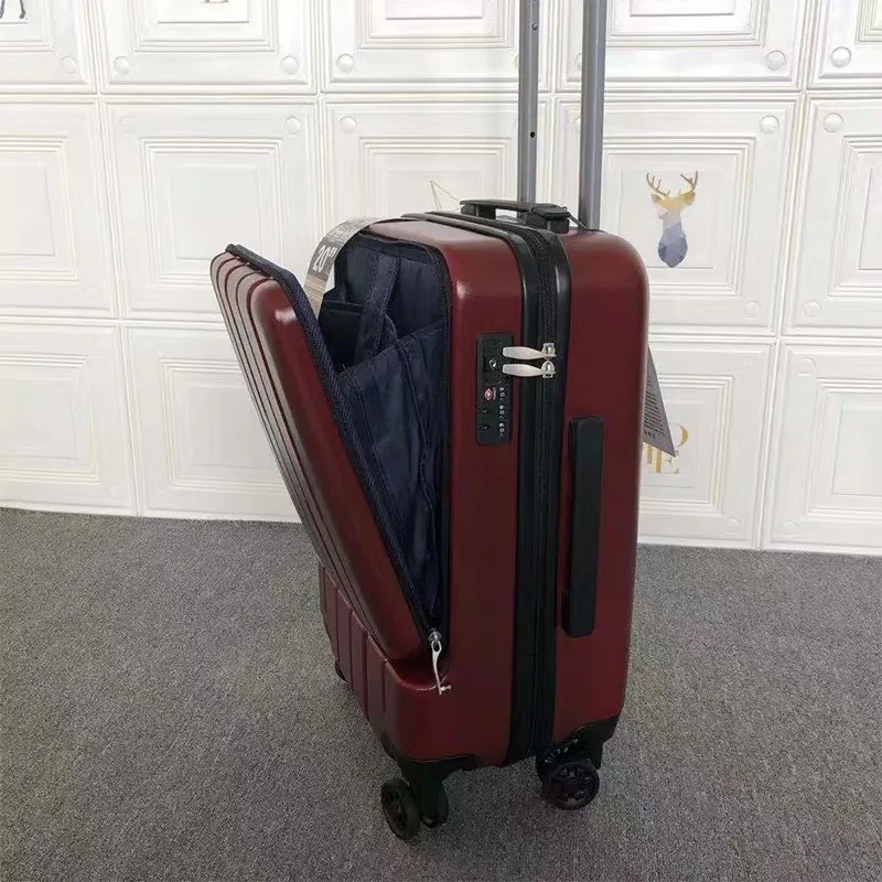 CARRYLOVE 2" дюймов бизнес кабина чемодан карман тележка Сумка на колесиках для ноутбука