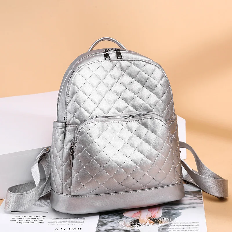 Вместительный женский рюкзак 2019 школьные рюкзаки из искусственной кожи на