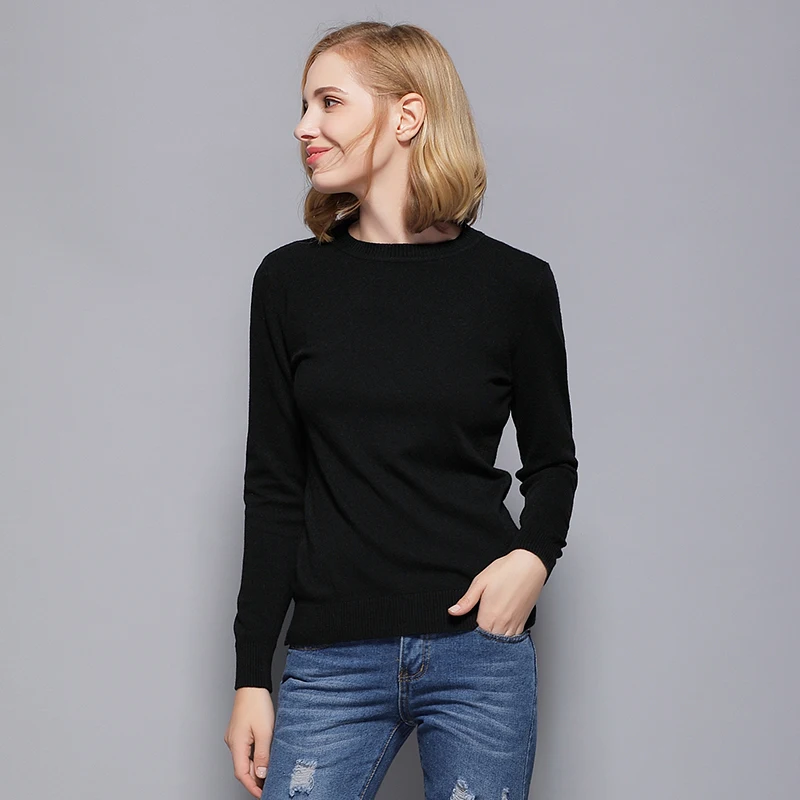 

2021 Jumper Mujer Long Sleeve O Neck Loose Knitwear Vintage Black Autumn Winter Cute Camisola Feminina Warm Womens Clothing Tops