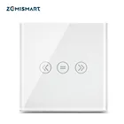 Tuya умный занавес переключатель WiFi роликовый тент сенсорные переключатели Alexa Echo Google домашний помощник Включите управление телефоном с подсветкой