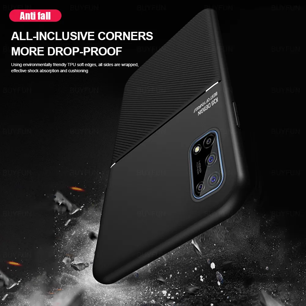 for realme7 5g case leather texture car magnetic holder phone covers for oppo realme 7 pro realmy realmi 7 7pro shockproof coque free global shipping