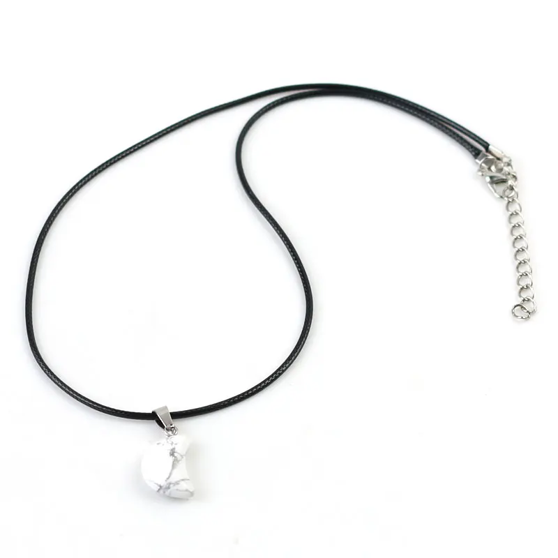 Ожерелье-чокер в форме полумесяца с кварцевым камнем женские ожерелья