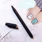 Эпоксидная смола сверхтонкая черная ручка для рисования контуров ногтей Краска для граффити акриловая краска перманентные маркеры