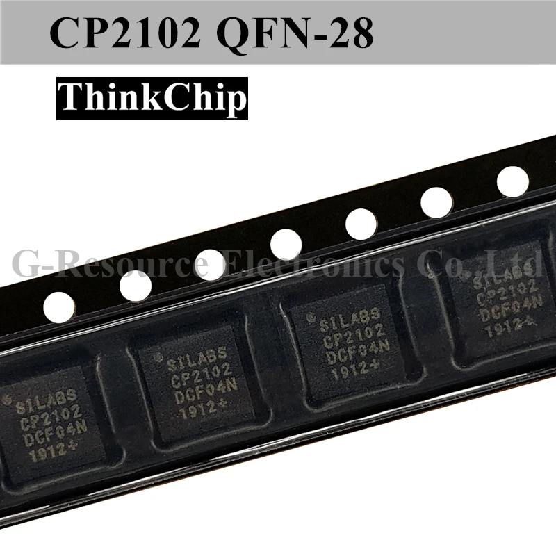 

CP2102-GMR QFN-28 Bridge USB to UART USB conversion serial port CP2102 QFN28
