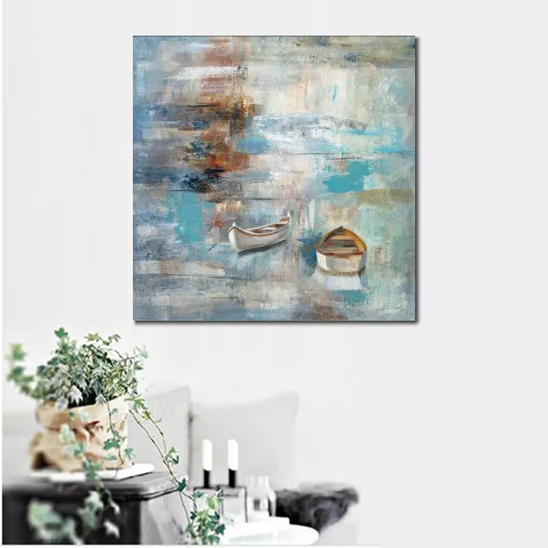 Картина маслом для пейзажа онлайн тихая морская Сильвия Василева картина