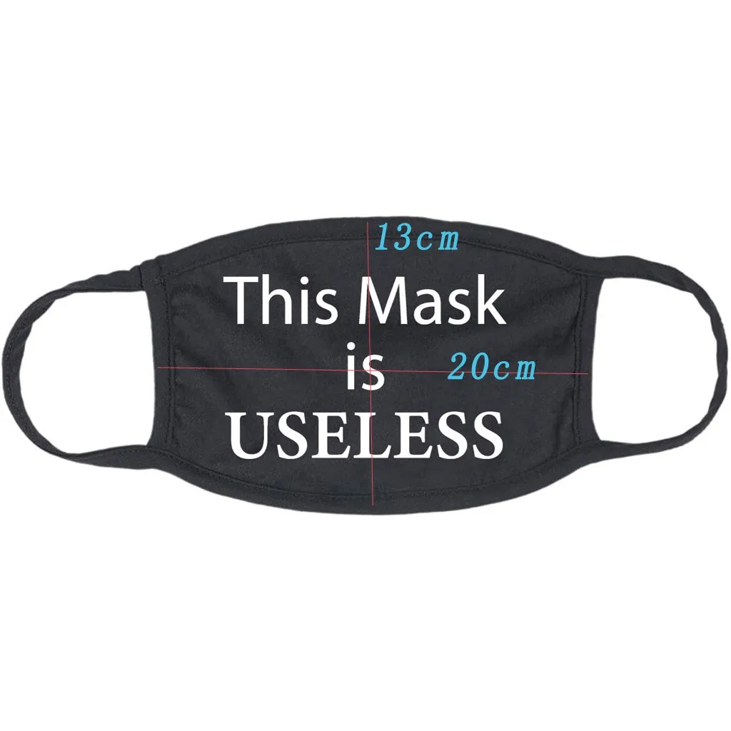 

2PCS headdress Adult Black letter Print Breathable Reusable Washable Headband Mascarilla mascarilas Earloop Face Maks Drop Ship