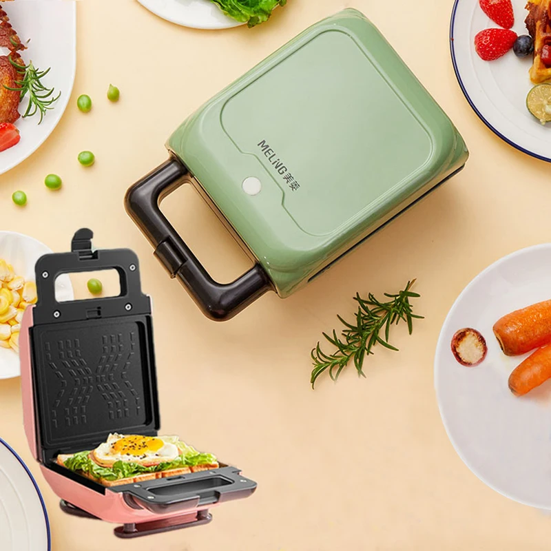 

Electric Sandwich Maker Waffle Maker Toaster Baking Multifunction Breakfast Machine Household Light Food Takoyaki Pancake Maker