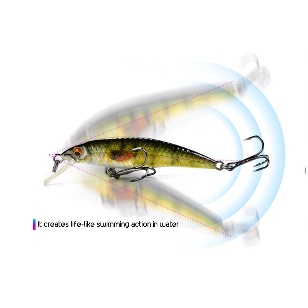 1 шт. приманка для карандашей гольян жесткая Воблер ловли басов Тонущая Crankabit Swimbait