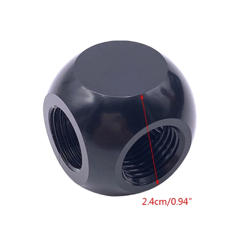 Компьютер с водяным охлаждением Сферический металлический 3-ходовой 4-ходовой