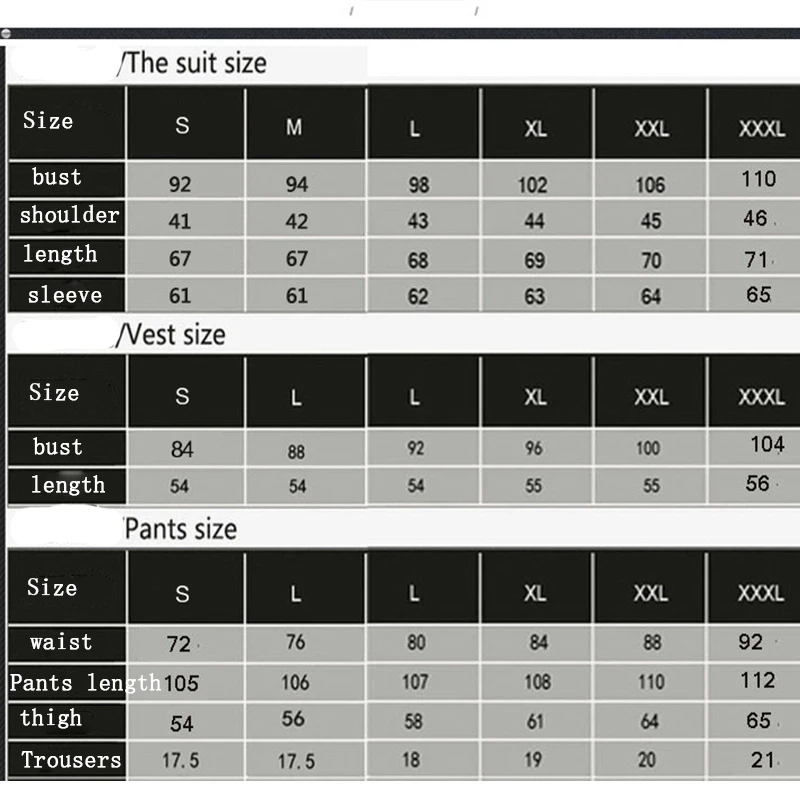 

3 Piece Mens Blazer Suit For Wedding Slim Fit Business Office Groom Party Jacket Costumes Men Suit With Pants Vest Costume Homme