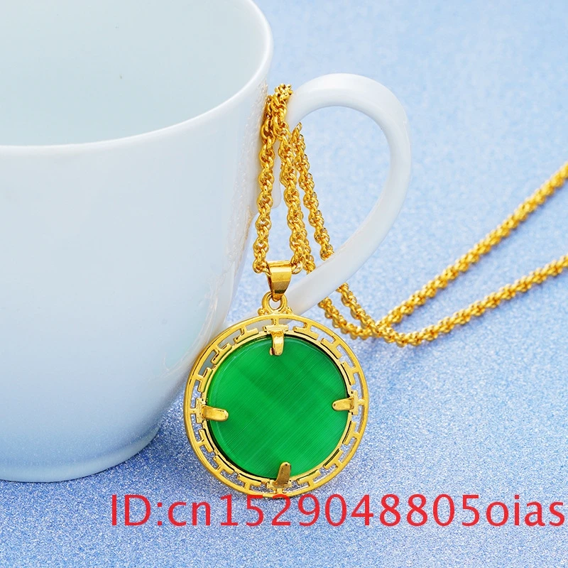 Натуральный зеленый Нефритовый Дракон Ожерелье Феникса 925 серебро жадеит