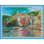 Joy Sunday набор стежков крестиком на берегу моря townr 14CT 11CT печатные наборы крестиков Сделай Сам Рукоделие Вышивка ручная работа набор