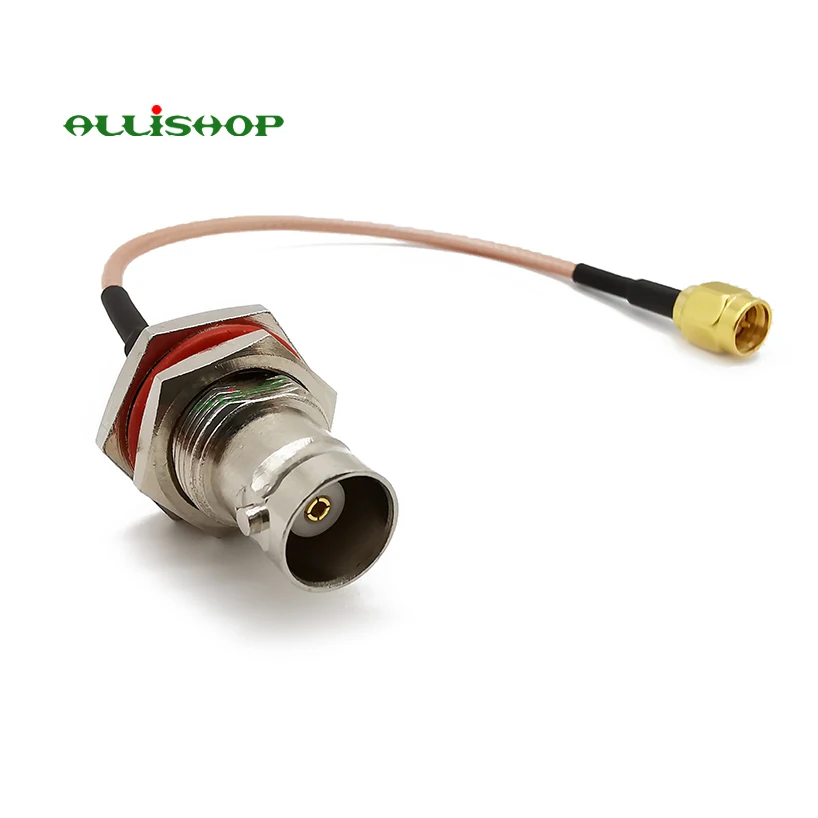 Разъем BNC к разъему SMA RF коаксиальный кабель в сборе разъем Перегородка RG316 |