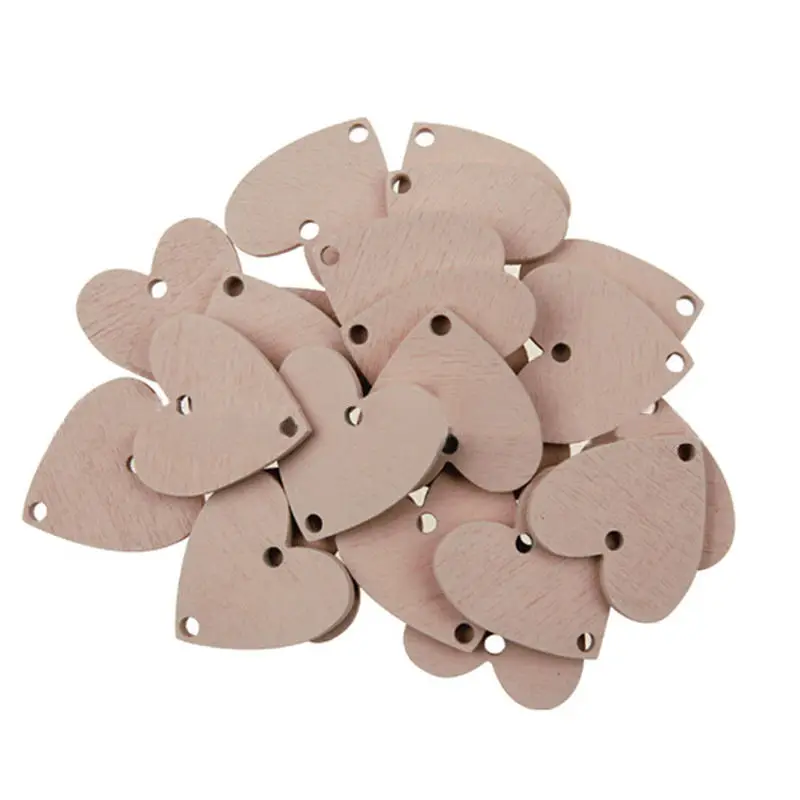 Пустое сердце деревянные ломтики диски деревянное любовь свадьба сохранить дату