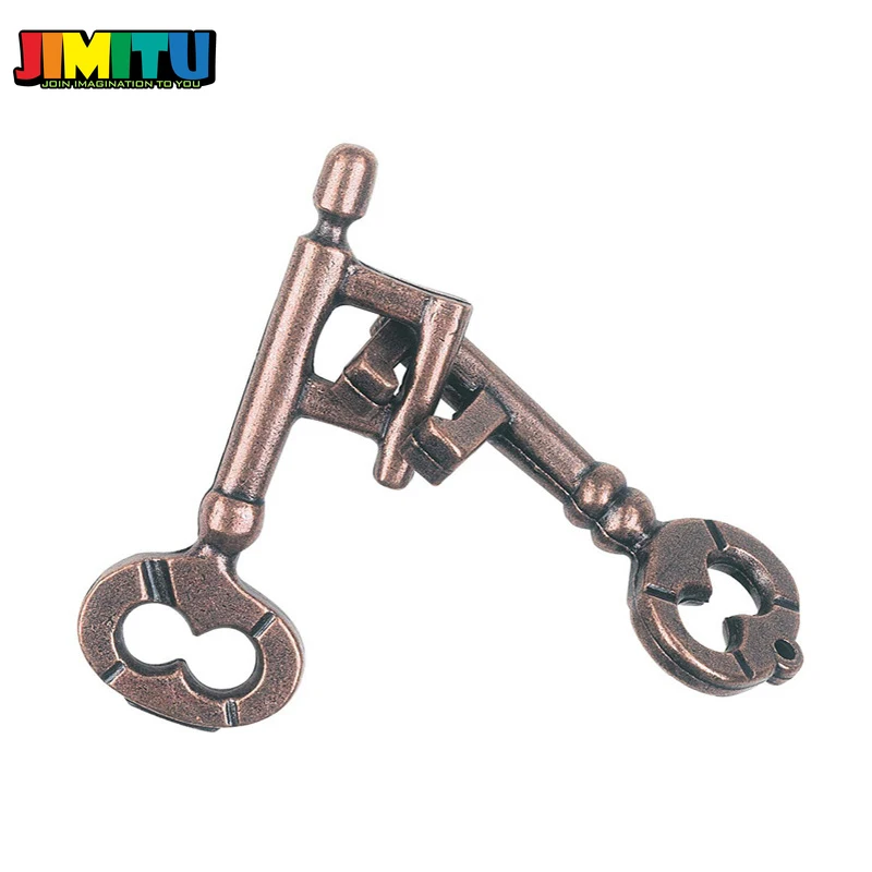 3D сплав блокировка коробки Пазлы металлические детские развивающие игрушки для