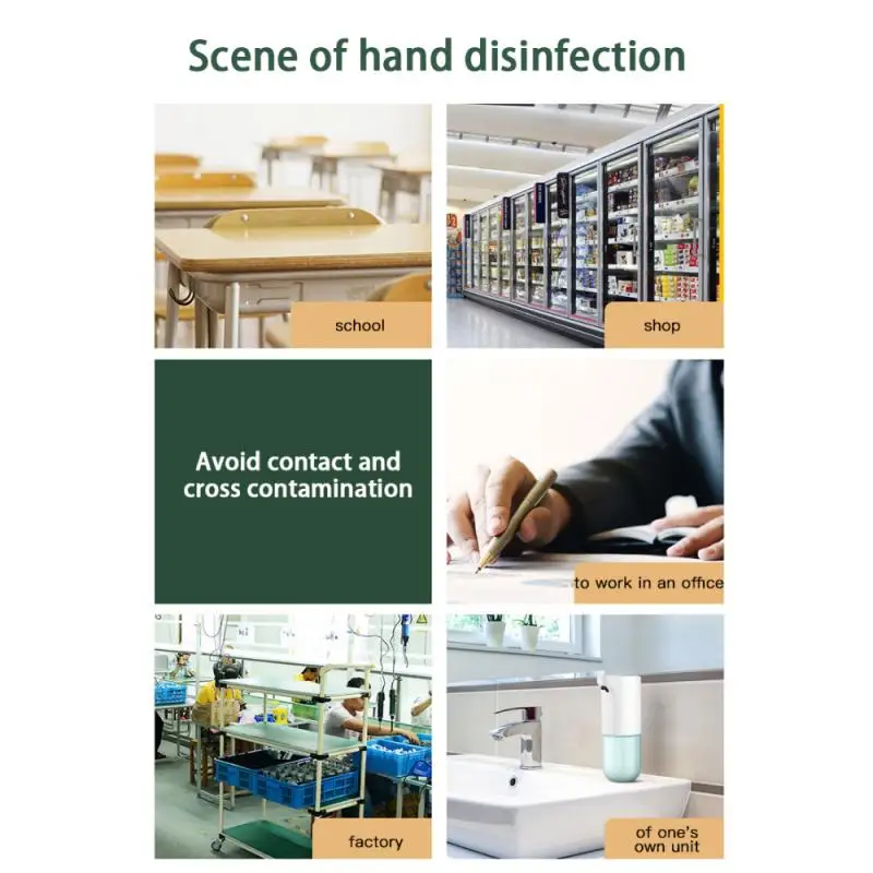

Automatic Soap Dispenser Handsfree Automatic IR Smart Sensor Touchless Soap Liquid Hands Dispenser Induction Sterilizer Machine