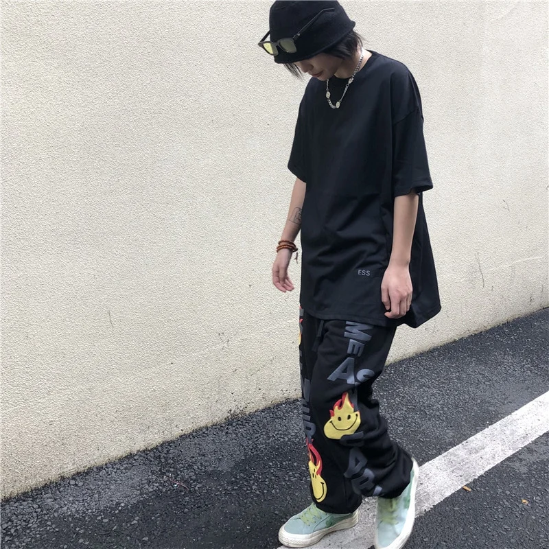 

2020 Best Version Readymade Letter Printed Women Men Jogger Pants Hiphop Men Casual Pants Joggers Sweatpants