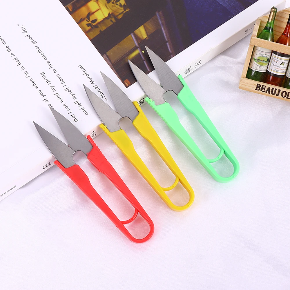 1 шт. u образные рыболовные ножницы мини рыбные с вышивкой прикладные для рыбалки