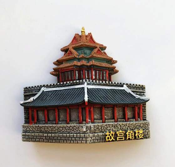 Пекин, Китай, птичье гнездо Hutong Великая стена храма неба магниты на холодильник туристические сувениры холодильник магнитная наклейка - Цвет: 015