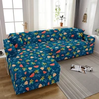 stretch sofa cover flower slipcovers elastic all inclusive couch case for different shape sofa loveseat chair l style sofa case