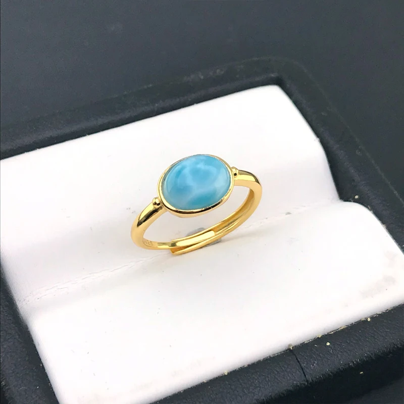 

Sea Pattern Stone Ring