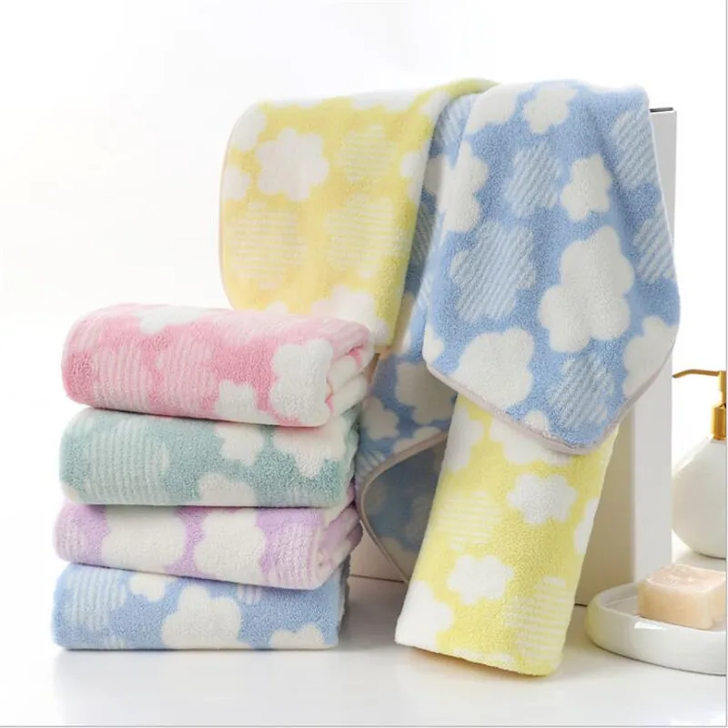 Супер впитывающее полотенце из мягкого кораллового флиса бытовой сушильной