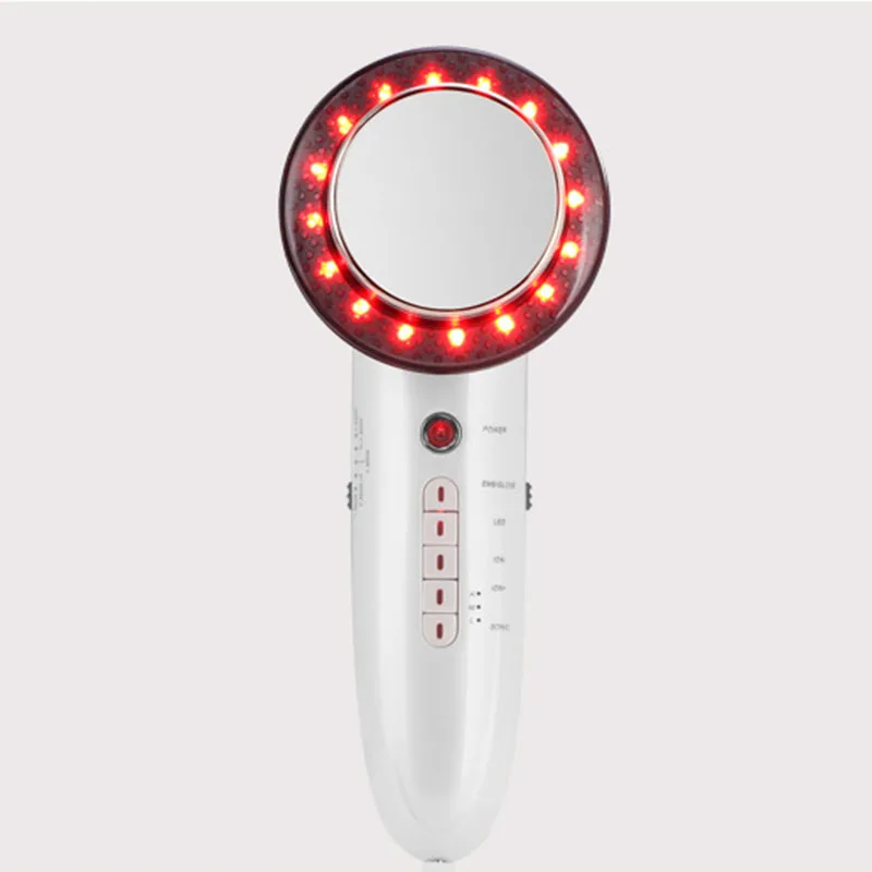 

Six-in-one slimming instrument, negative ion ultrasonic beauty instrument, color light led photodynamic instrument