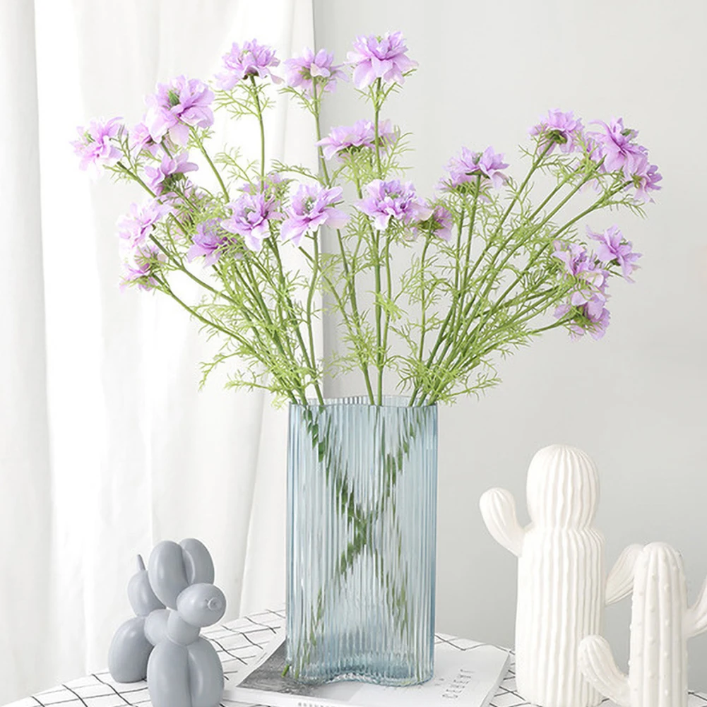 3 цветных цветов 70 см новинка яркие строительные цветы букет невесты домашний