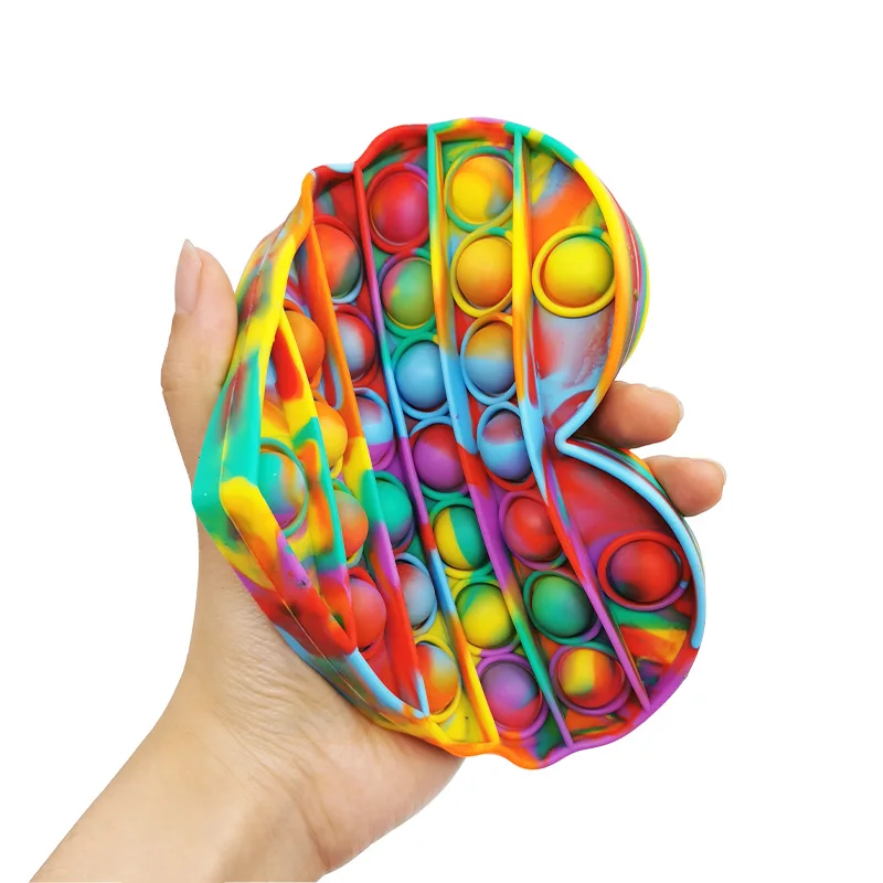 

With Packaging Fidget Toys Set Box Antistress Pop It Gift Popit Pack Push Bubble Sensory Figet Toy Adults Children Relief Toys
