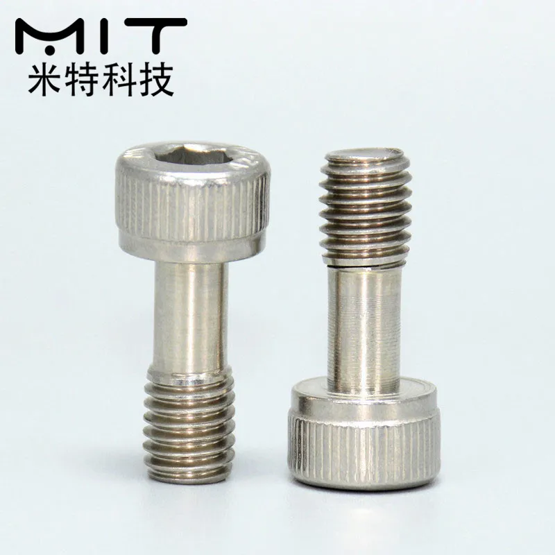 

GUTB Cover Screw Bolt Hexagonal Cup Head Screw Stainless Steel Screw Cylinder Head Loose Half Screw M4