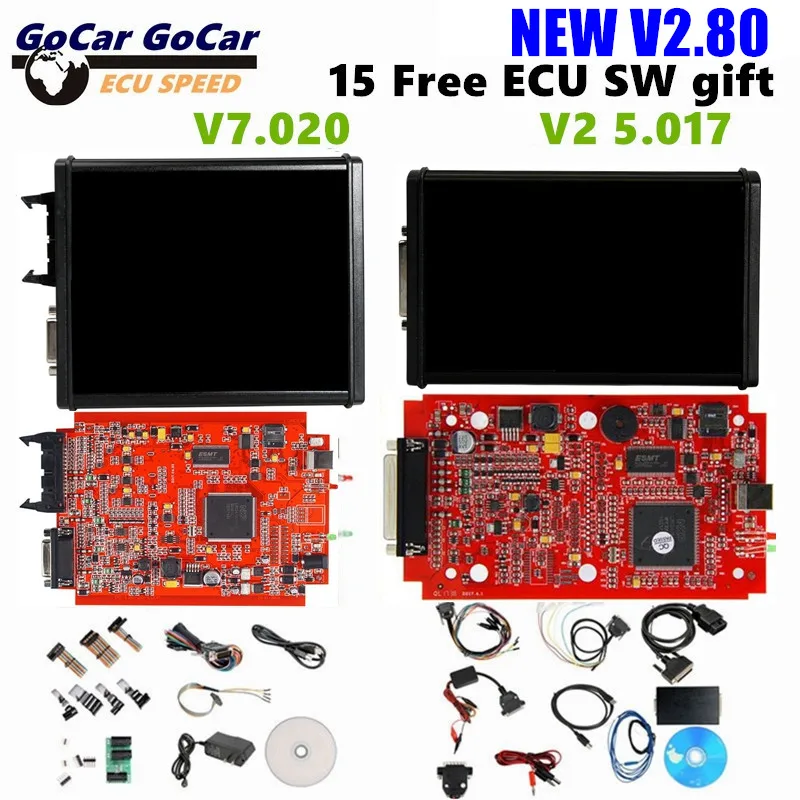 ECU Программатор KESS V2.80 K-Suite OBD2 онлайн программатор V2 V5.017 2 53 4 светодиода V7.020 25 без