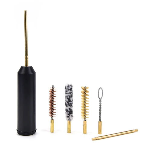 7 шт./компл. ручной пистолет стержень кисть карманный размер комплект для чистки