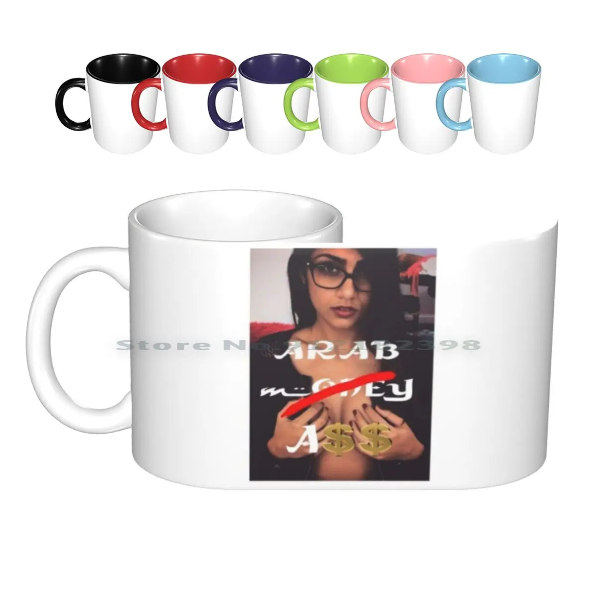 Моя Арабская любовь! Керамические кружки кофейные чашки кружка для чая с молоком