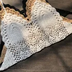 1 шт., купальник, бикини, вязаный однотонный дышащий купальник для пляжа, праздника, SAL99