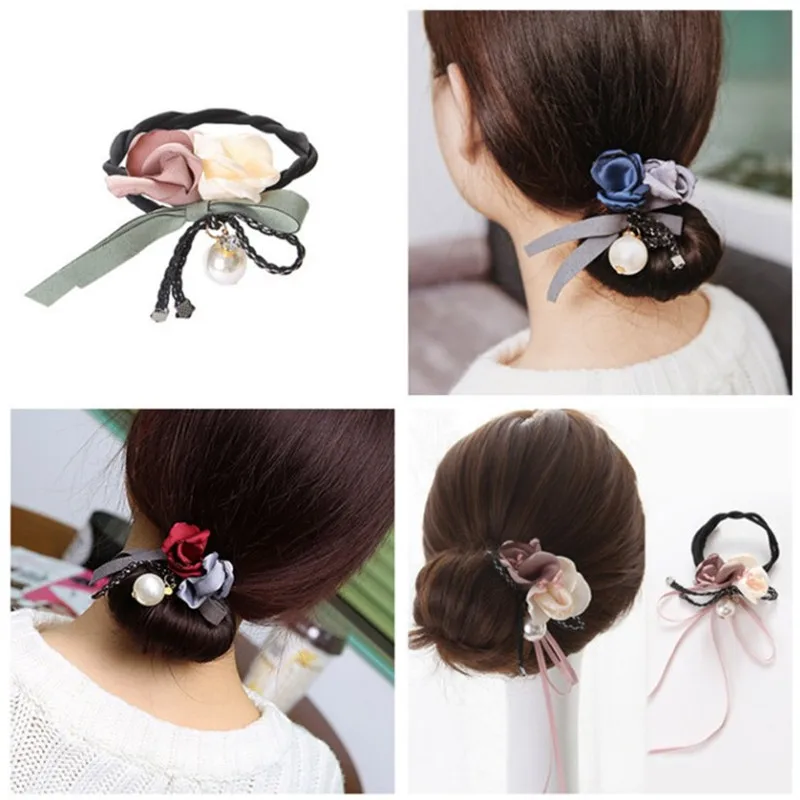 Женские туфли с цветочным принтом Donut большой жемчужная Лента Сделай сам DIY