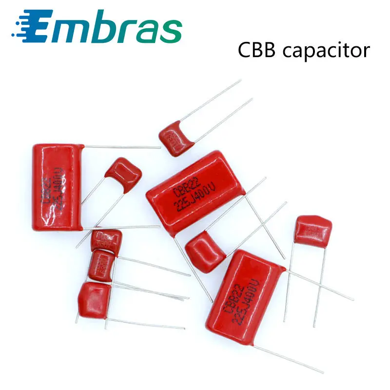 

Конденсатор CBB 100 в 63 в 250 в 400 в 630 в 104J 0,1 мкФ 100nF 105 мкФ P = 5 10 15 20 25 мм 10 шт.