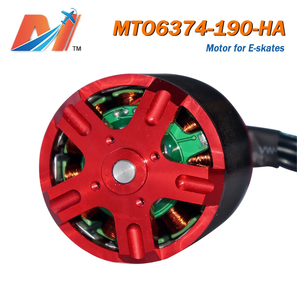 Maytech 6374 190KV Электрический двигатель для усиленного двойного 2000w электрического