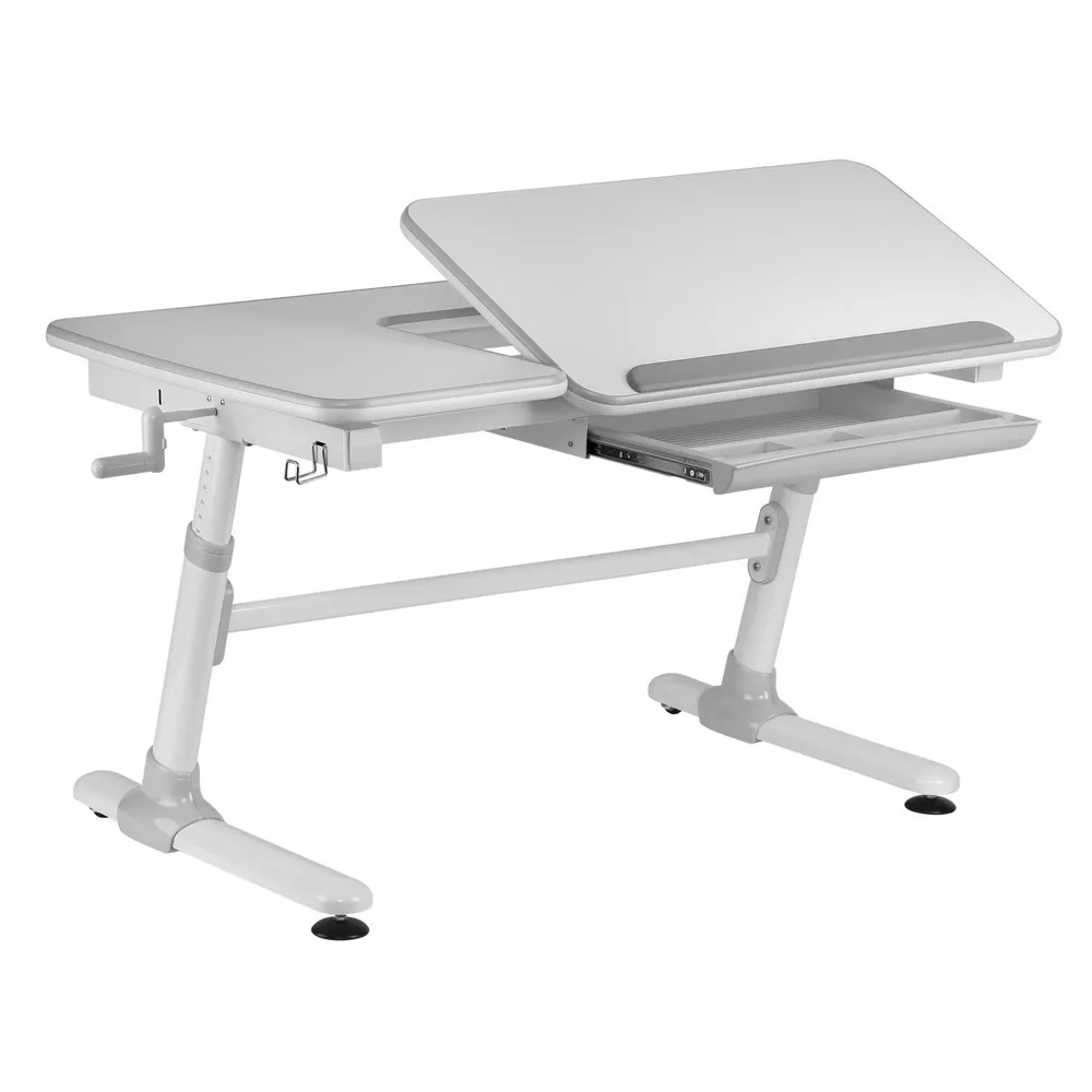 Парта Smart E502 полноразмерная L-образная столешница с выдвижным ящиком | Мебель