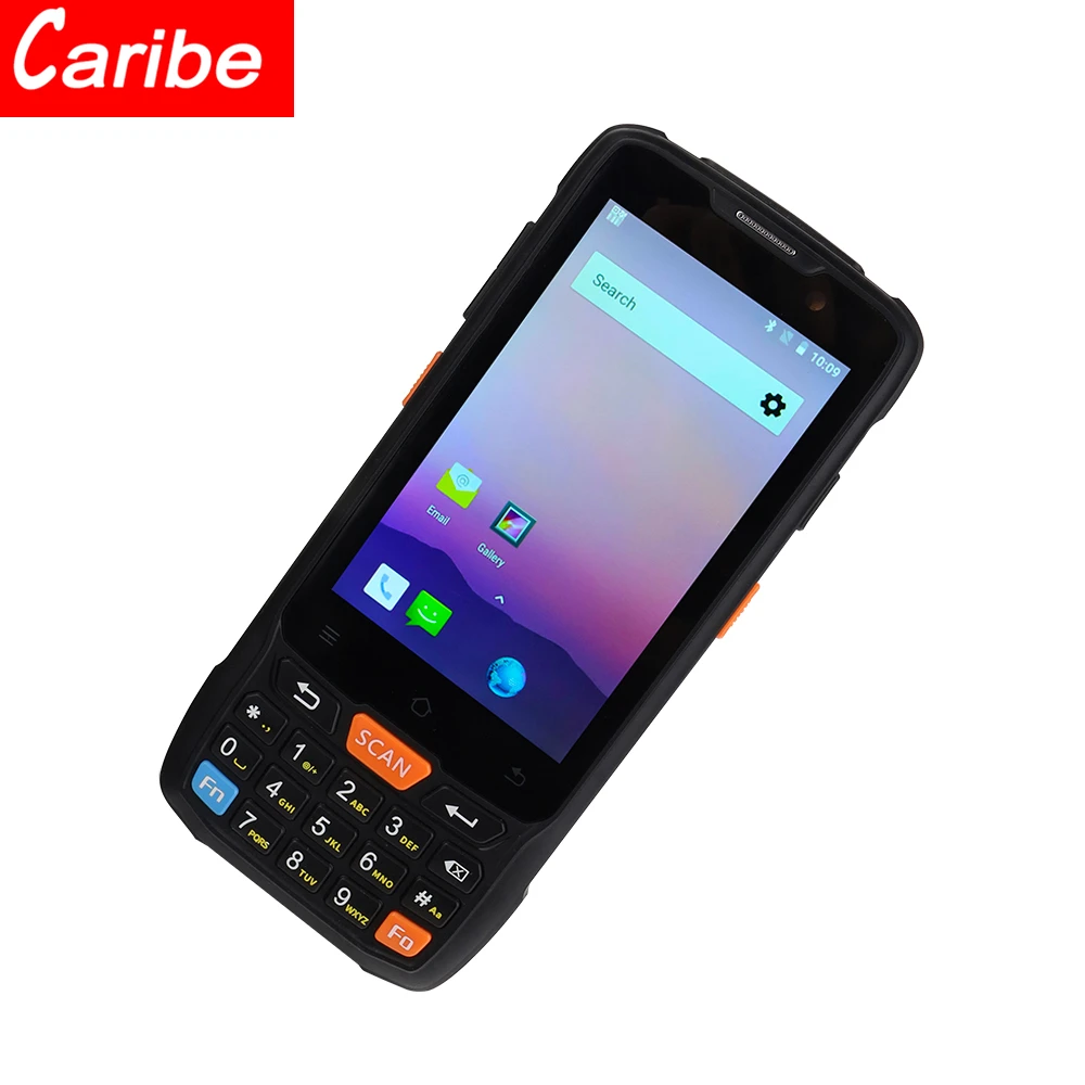 Caribe промышленный 1D сканер штрих-кода Android PDA ручной сбор данных мобильный
