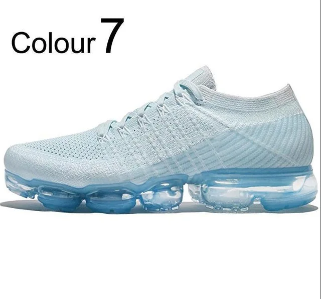 Оригинальная Новинка Air Flyknit Мужская беговая Обувь Спортивная, кроссовки для улицы Спортивная обувь для бега максимальный размер 40-45