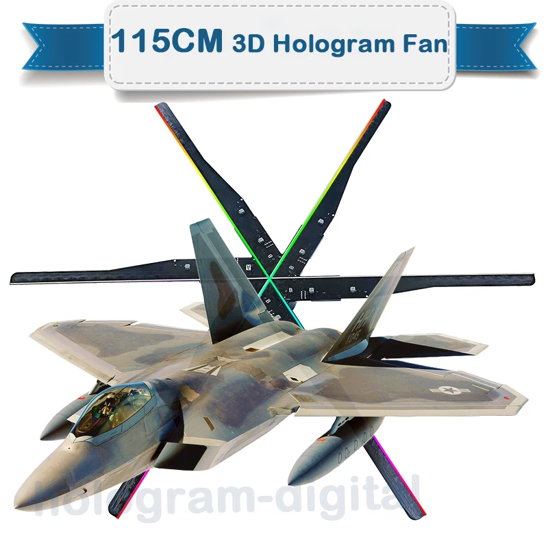 3d вентилятор голограмма рекламный проектор Дисплей голографической