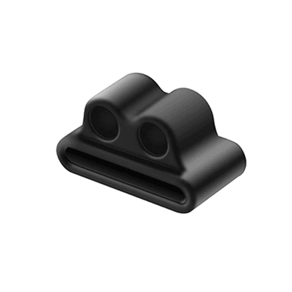Черный Чехол-подставка для Apple watch series 3 2 1 airpods с силиконовым зажимом и защитой от потери на крючке iwatch4 - Цвет: Черный